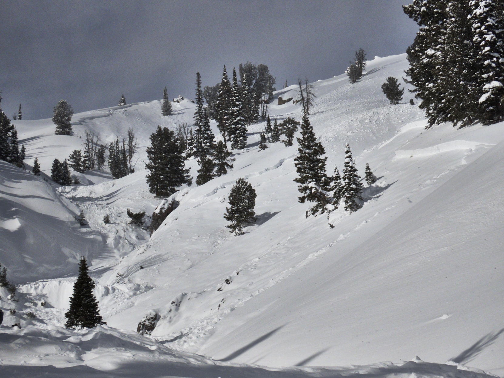Smiley Creek avalanche
